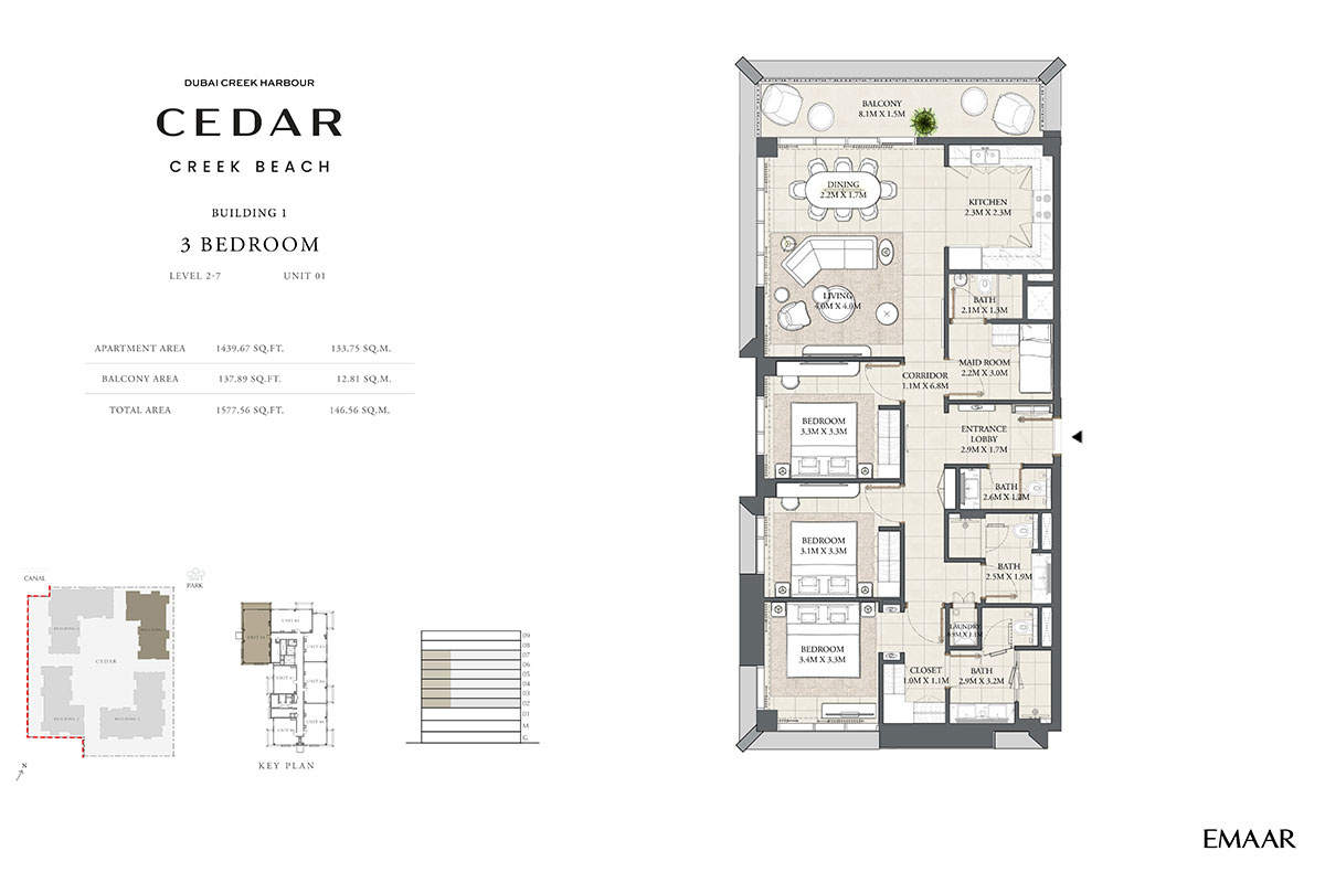 3 Bedroom